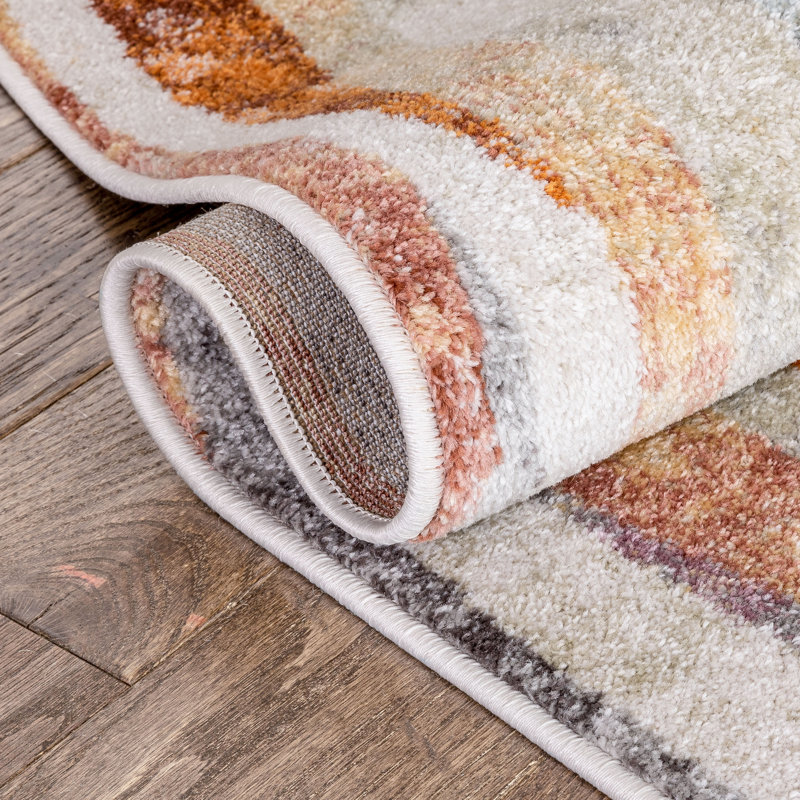 Well Woven Rodeo Orange/Grey Rug & Reviews Wayfair.co.uk